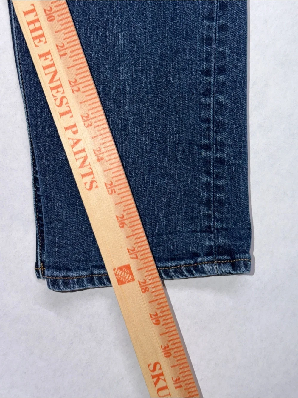 J. Crew Mercantile Flex Straight Men's Blue Jeans W31 Dark Wash Stretch Denim